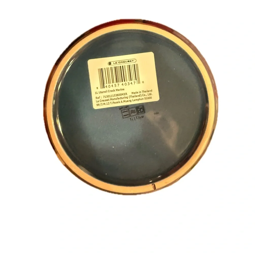 NWT Le Creuset Stoneware 1L Utensil Crock Holder (No Utensils Include) - Picture 3 of 4